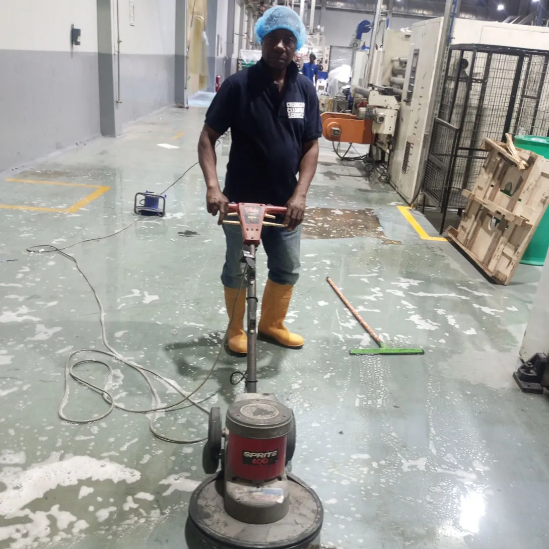 GREATASON staff at work cleaning